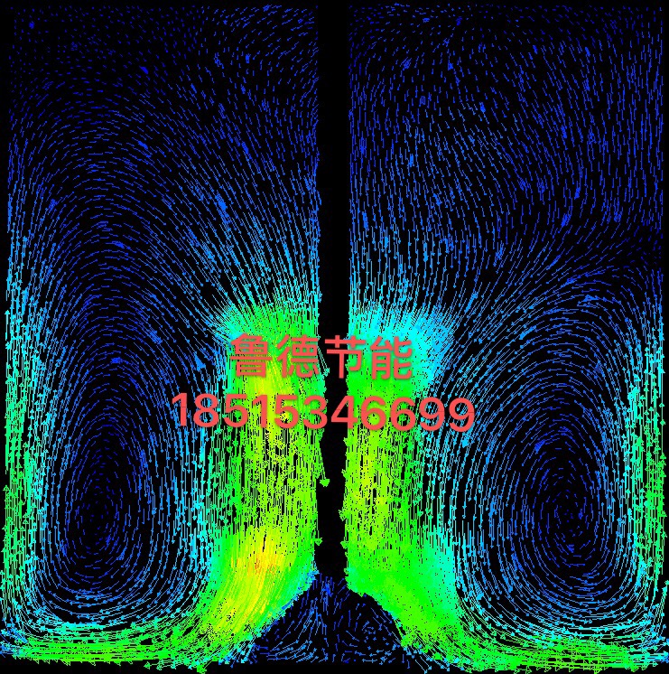 新型双层ZCX800节能搅拌器|CFD迹线图